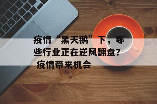 疫情“黑天鹅”下，哪些行业正在逆风翻盘？ 疫情带来机会